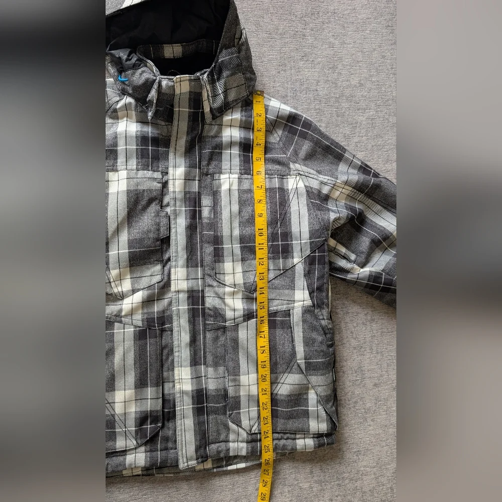 Ripzone Women's Winter Jacket Teens Ski Snowboard Snow Plaid Size L - Picture 11 of 16